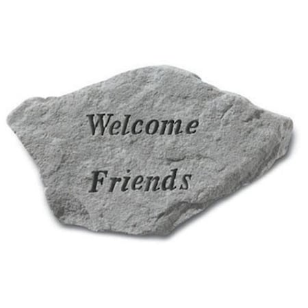 Kay Berry Inc Kay Berry- Inc. 68320 Welcome Friends - Garden Accent - 12.75 Inches x 7.25 Inches 68320